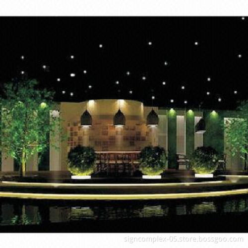 120W LED High Bay Lights with Die-casting Aluminum Alloy, Glass Lens and 18 Pieces of LEDs